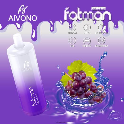 Grape Ice Aivono FATMAN 6800 V2D424 | Aivono Shop
